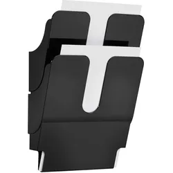 Durable, Prospektständer, Prospektständer Flexiplus 2 A4, Schwarz (A4)