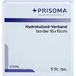 Hydrokolloid-Verband Border 10x10cm 5 ST