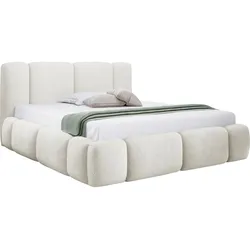 POLSTERBETT Bianco Boucle