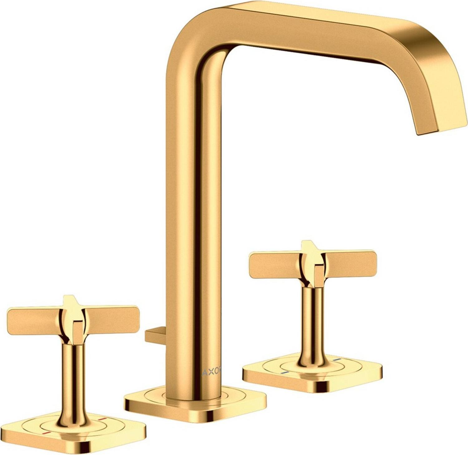 hansgrohe 3-Loch-Waschtischarmatur 170 Axor Citterio E A 165mm, m ZugstAblGar, Ros, po gol opt
