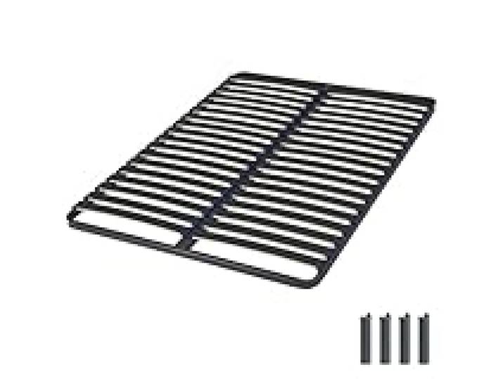 EBAC Literie Sommier à Lattes + Pieds 140x200 Iota - 36 Lattes Bois - Fabrication française