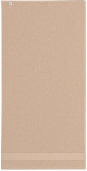 Serviette de toilette personnalisé en coton bio PERRY Ivoire
