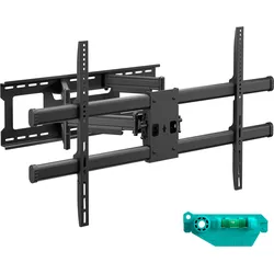 Vollbewegliche Wandhalterung für 42"-120", max. 100 kg, Schwarz M10