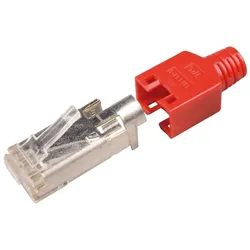 EFB Elektronik Hersteller: HIROSE RJ45-Hirose Stecker STP, TM11 rot, 100 Stück, 3 Elemente, Cat. 5e Bis 100 MHz (Ca (Netzwerk Zubehör), Zubehör Netzwerk