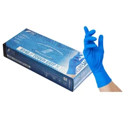 Nitril Einweghandschuhe "TOUGH GRIP N 300" blau | 50 Stk. - 11 (XXL)