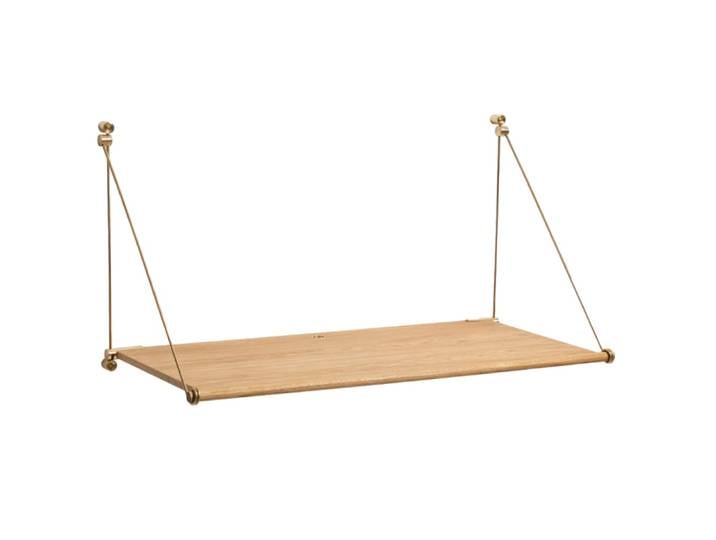 Bureau pliant design en chêne