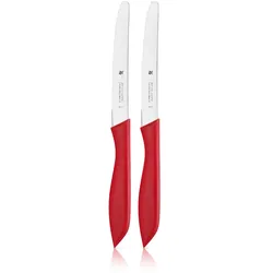 Vespermesser-Set WMF rot (LBH 31,60x9x1,90 cm) - rot - LBH 31,60x9x1,90 cm