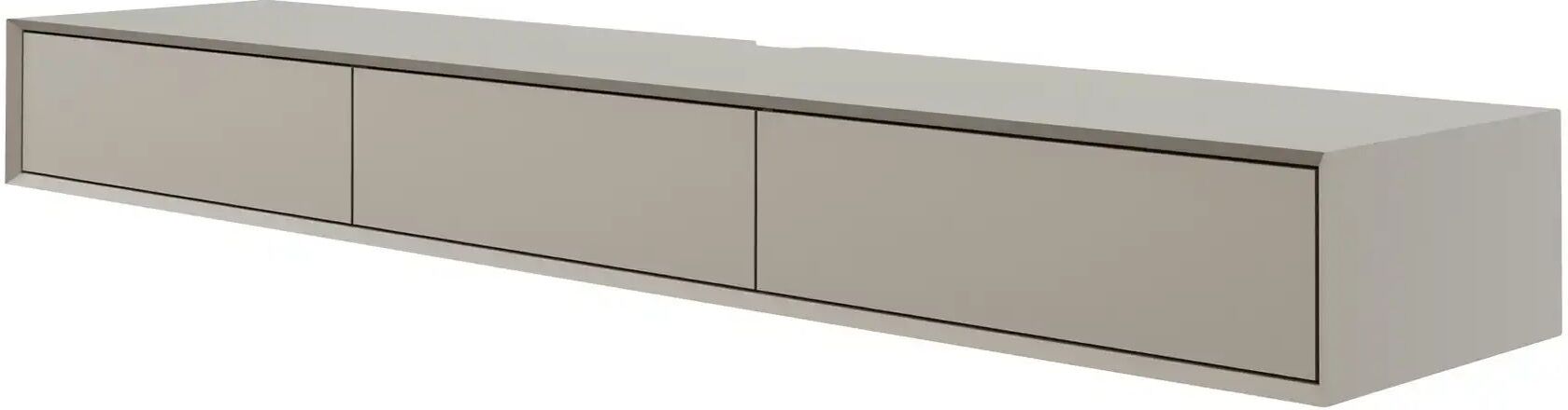 Höffner TV-Lowboard  Stream ¦ beige ¦ Maße (cm): B: 200 H: 22 T: 43.0
