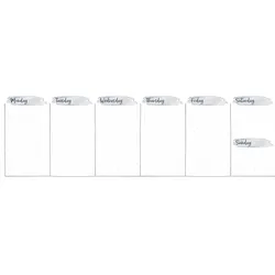 Jolie, Kalender, Agenda Glittery Joy 2025 JP105 1W/2S grau ML A4 (1/2 DIN A4 quer, A4)