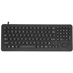 Honeywell Rugged Keyboard, 101 Keys (DE, Kabelgebunden), Tastatur, Schwarz
