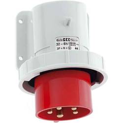 Bals Elektrotechnik 2667 2667 CEE Wandstecker 32.0 A 4polig 500 V 1 St.