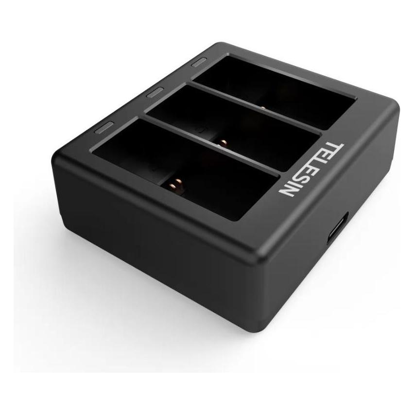 Telesin 3-slot charger for GoPro Hero 9 / Hero 10 (GP-BCG-902) (GP-BCG-902)