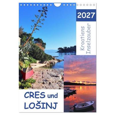 Kroatiens Inselzauber, Cres und Losinj (Wandkalender 2027 DIN A4 hoch), CALVENDO Monatskalender