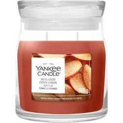 Sugared Cinnamon Apple Signature Medium Jar 368g 2-Docht