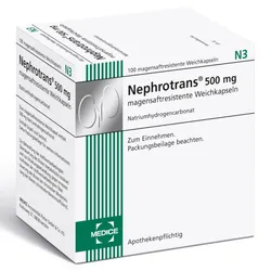 Nephrotrans 500mg 100 St Kapseln magensaftresistent