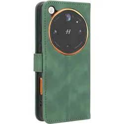 Avizar Brieftaschenhülle für Oppo Find X9 Ultra Wildlederoptik mit Ständer (Oppo Find X9 Ultra), Smartphone Hülle, Grün