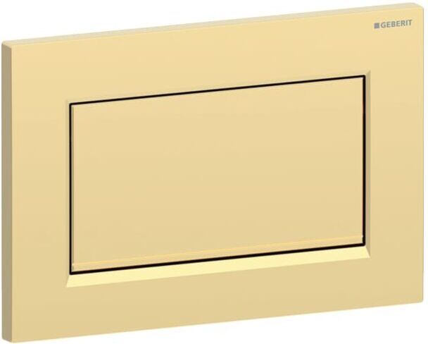 Geberit Sigma 10 Square Betätigungsplatte 115893451 vergoldet, für Spül-Stopp-Spülung