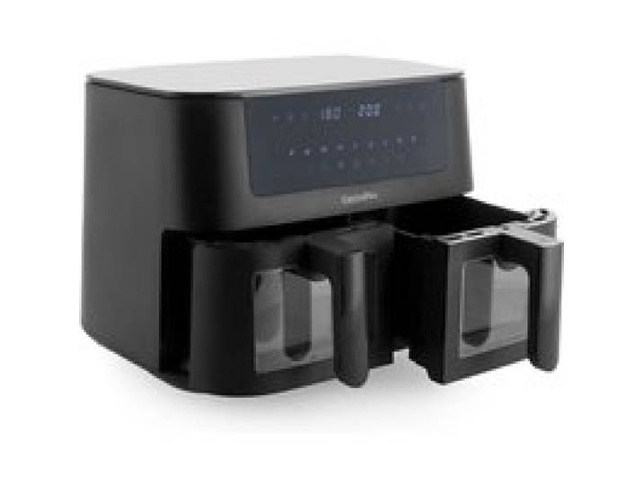 Bistro Air Fryer Dual Zone 2 Tiroirs 8 L 9-En-1 Noir