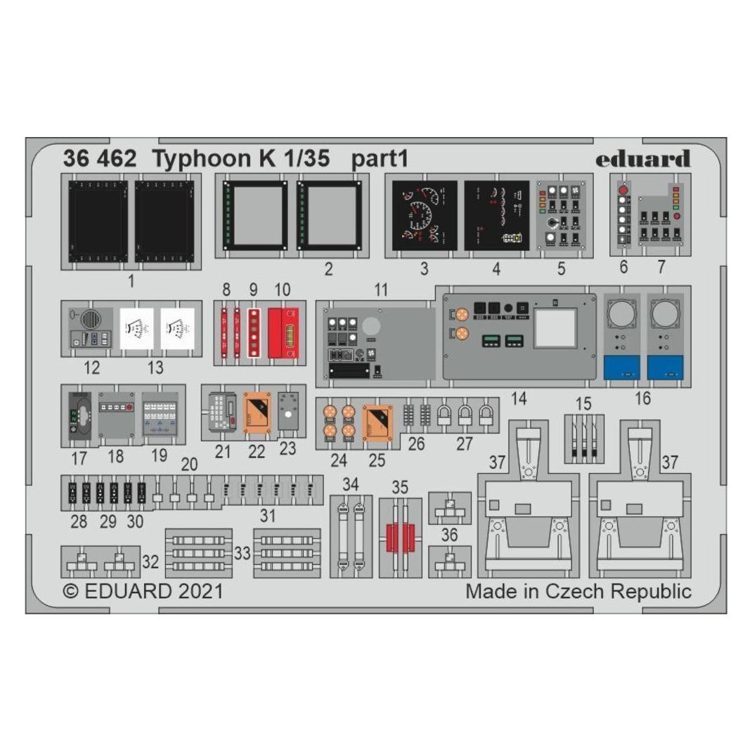 Eduard Typhoon K 1/35 for ZVEZDA (36462)