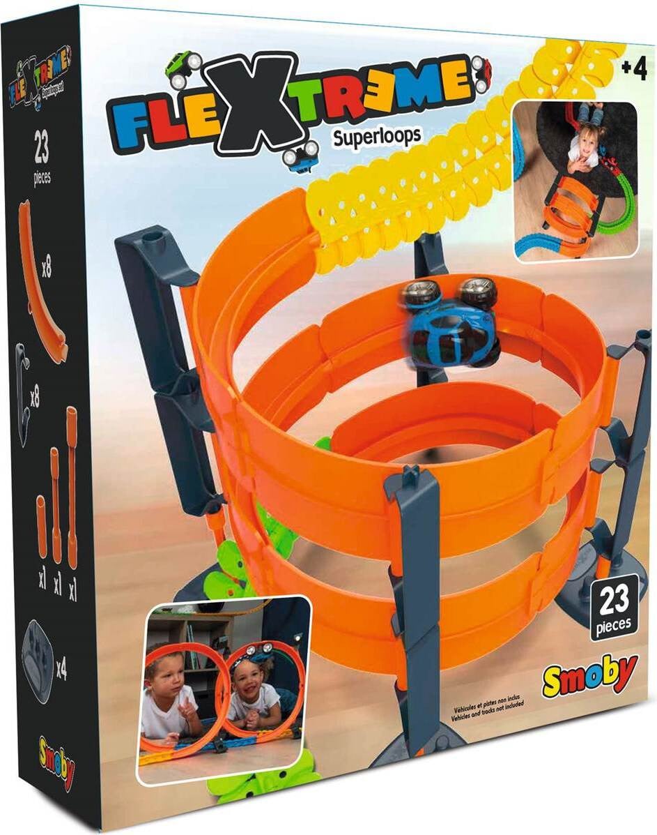 Smoby FlexTreme Set Superloops Loopings Accessoires