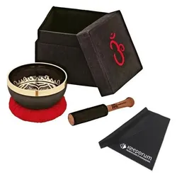 Meinl Sonic Energy Klangschale Om Serie Set mit Tuch (Klangschale), Perkussion, Mehrfarbig