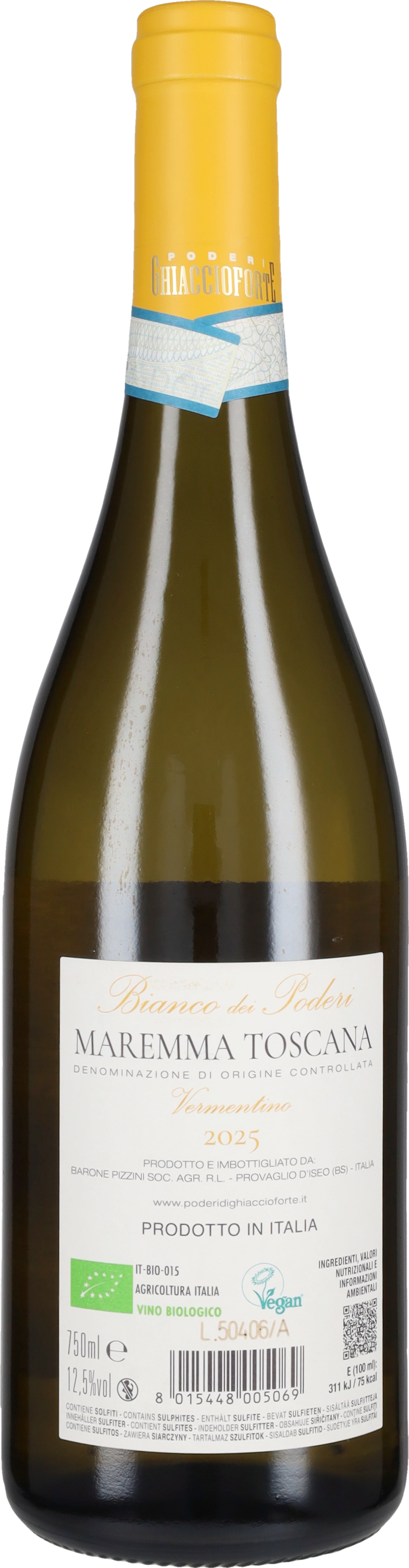 Poderi di Ghiaccioforte Vermentino 'Bianco dei Poderi' Poderi Ghiaccioforte 2025