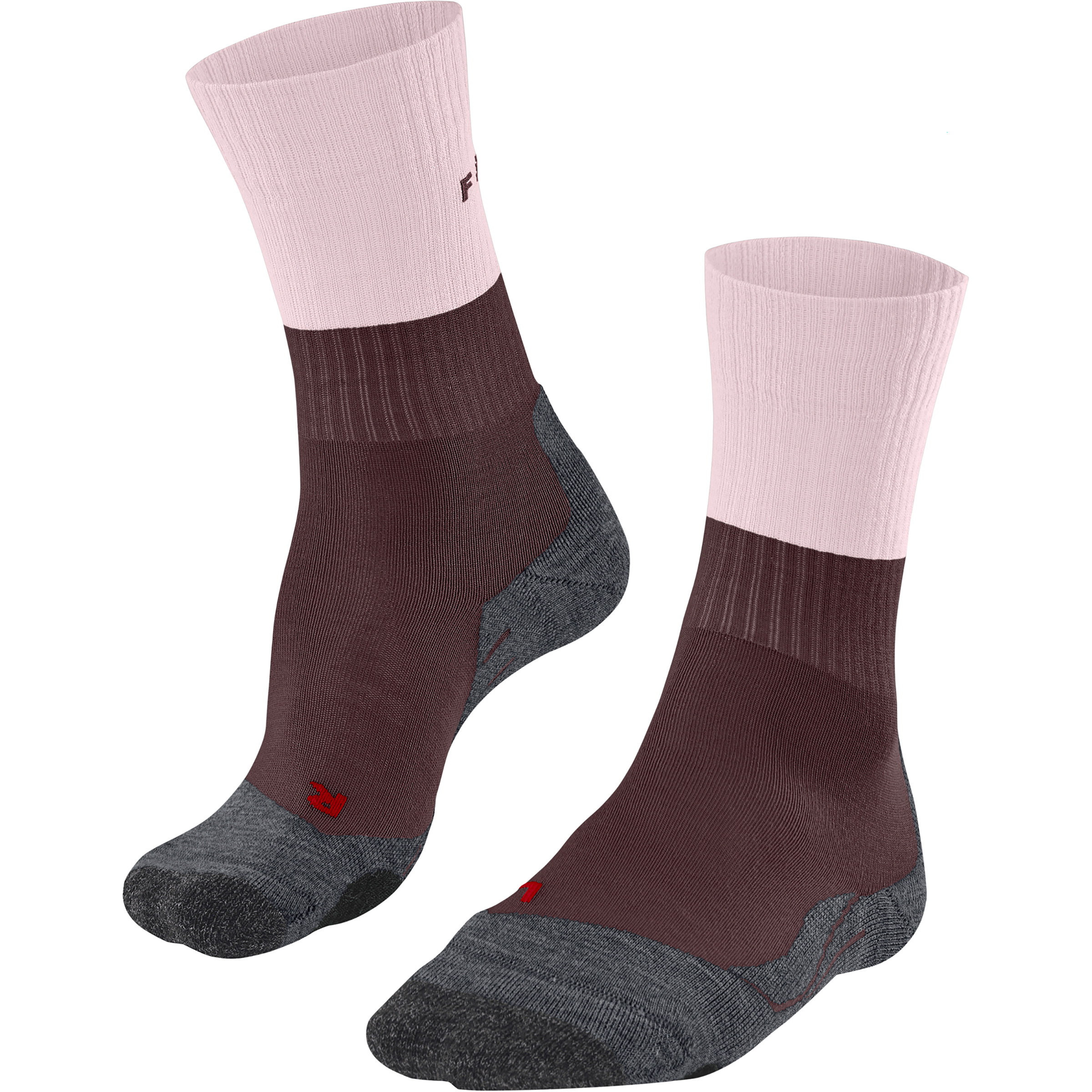 Falke TK2 Damen Wandersocken lila Größe 35 Trekking Widerstandsfähig