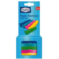 Toppits Verschluss-Klemmen »Power Clips« 5 Stück