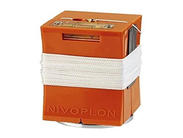 STANLEY 0-03-804 Plomb De Maçon Fabriqué En France - Boitier Antichocs - Cordeau Enroulé Sur L'Extérieur - Cordon Nylon Tressé