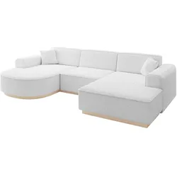 WOHNLANDSCHAFT ARRIO-U1 303x171x83 cm Weiß