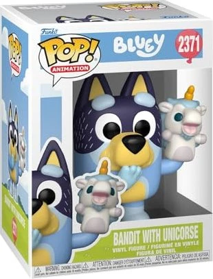 Funko POP! Bluey - Bandit w/Unicourse