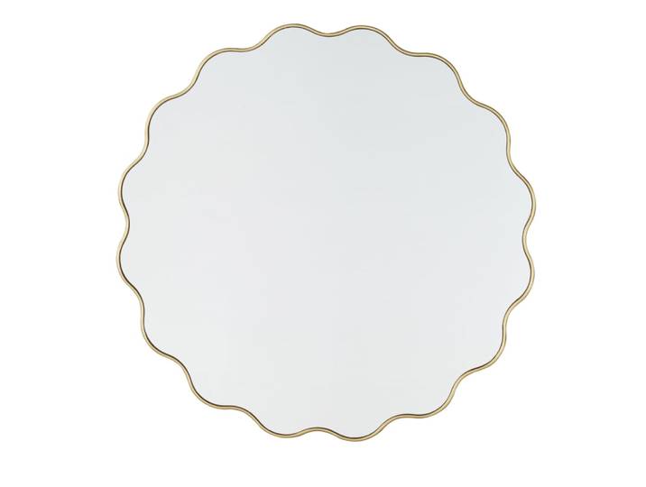 Runder Goldspiegel, Ø110 cm