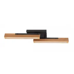 Deko-Light Deckenaufbauleuchte Madera 15W 3000K Braun