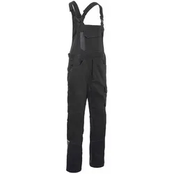 Latzhose "ICONIQ PRO" - 42 - schwarz/grau