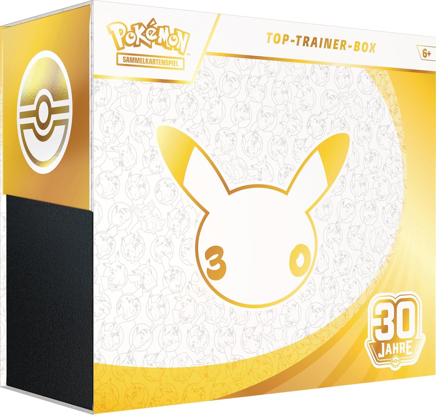 AMIGO Pokemon Sammelkarten 30 Jahre Jubiläum Top Trainer Box deutsch 10-10447-103