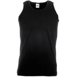 Tank-Top "F260" 100% Baumwolle Atlethic West - 4XL - black