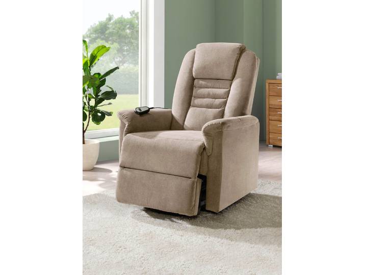 TV-Sessel mit Motor und Aufstehhilfe, Beige