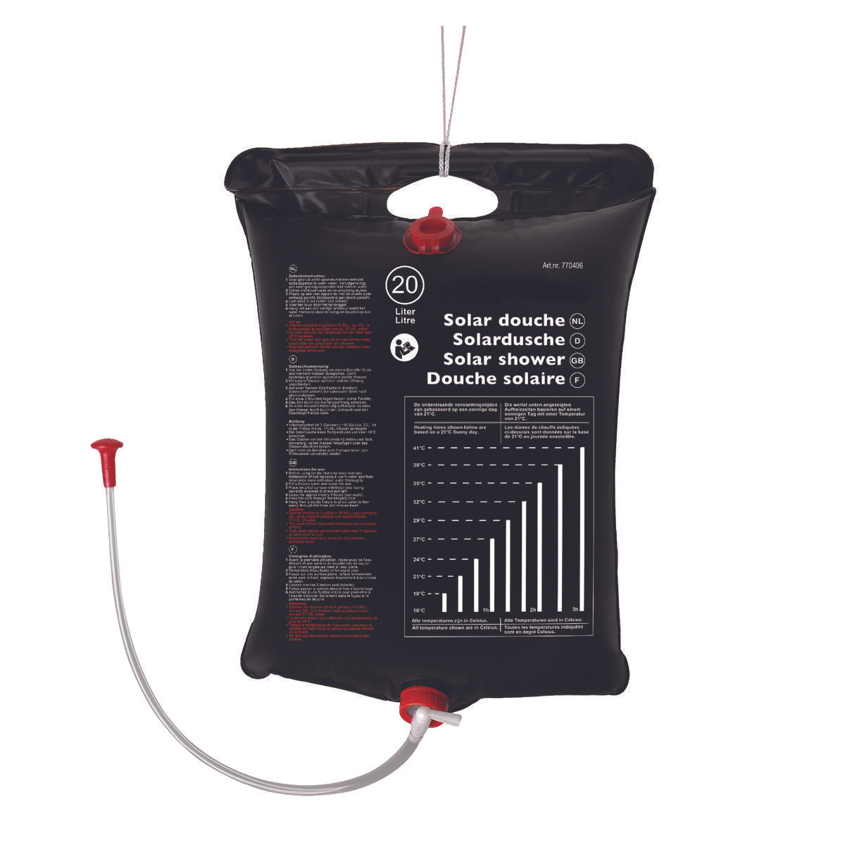 Cartrend Zonneboiler 20 liter