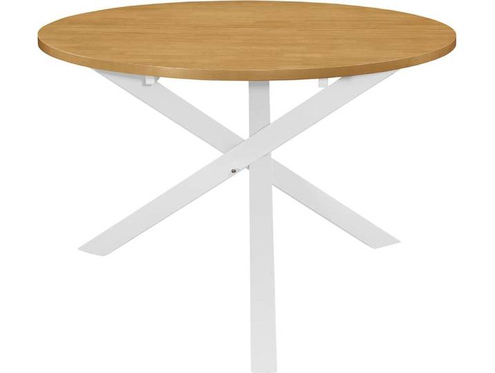 vidaXL Esstisch Weiß 120x75 cm MDF