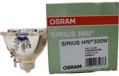 Osram Sirius HRI 330W Moving Head HID Lamp for the PR Lighting XR 330 BWS