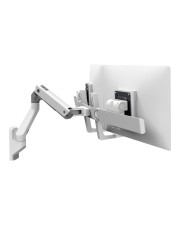 Ergotron HX Dual Monitor Wall Mount Arm Befestigungskit Griff Gelenkarm Wandmontage 2 Drehgelenke Befestigungsteile Scharnier Verlängerungsteil für 2 Monitore weiß Bildschirmgröße: bis zu 81,3 cm 32 Zoll (45-479-216)