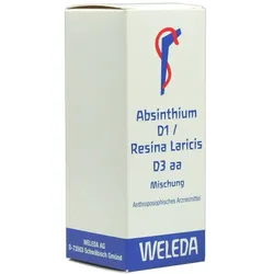 Absinthium D 1 Resina Laricis D 3 aa Mis 50 ml