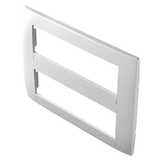 TEM Serie Modul Rahmen OS COVER PLATE SOFT2x7M PW (OS72PW-U)