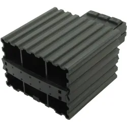 Dsit Heizelement für Outdoor Serverschränke 30W, Serverschrank Zubehör, Schwarz