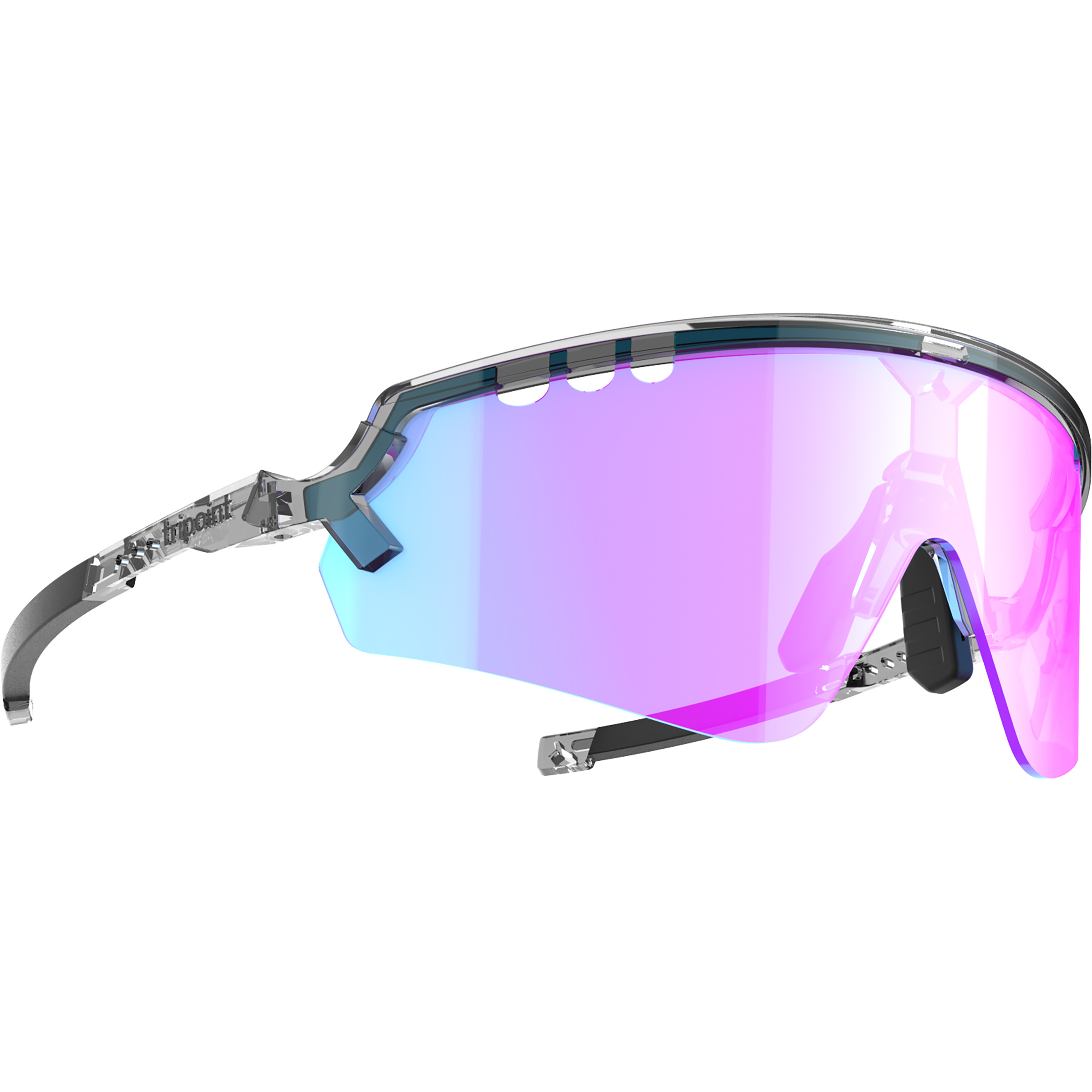Tripoint 007 Chobe Tri-x High contrast Sportbrille Sportbrillen & Sportsonnenbrillen schwarz Trailrunning | Mountainbike | Rennrad