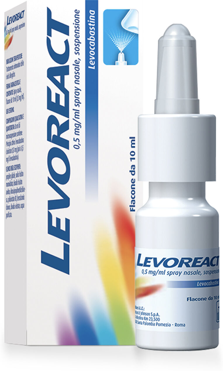 Levoreact Spray Nasale 10 Ml