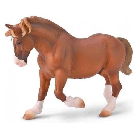 Collecta Bretonisches Zugpferd Hengst Fuchs (80008)