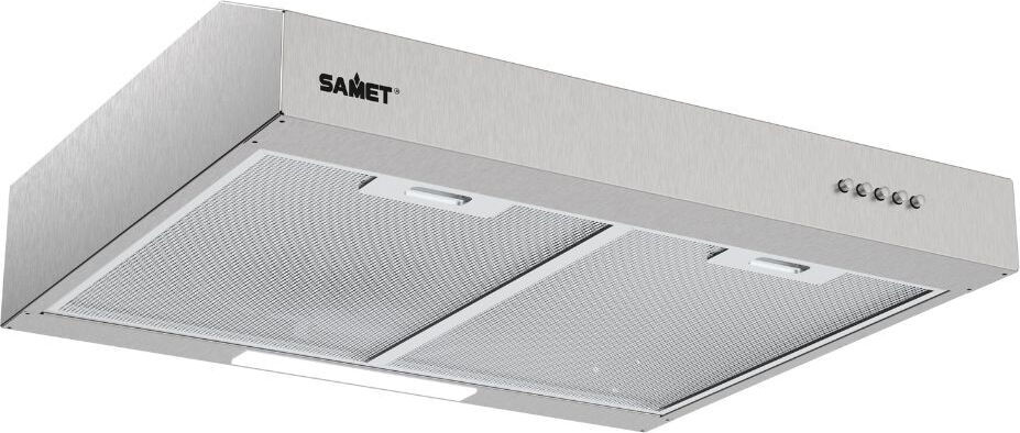 samet Tornado60ix2025 Cappa Cucina Aspirante Sottopensile Incasso Larghezza 60 Cm Classe D Colore Inox - Tornado6025ix