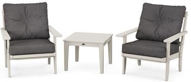 POLYWOOD Canyon 3-Piece Deep Seating Set