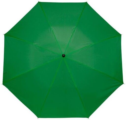 Support téléphone publicitaire parapluie polyester fer plastique vert